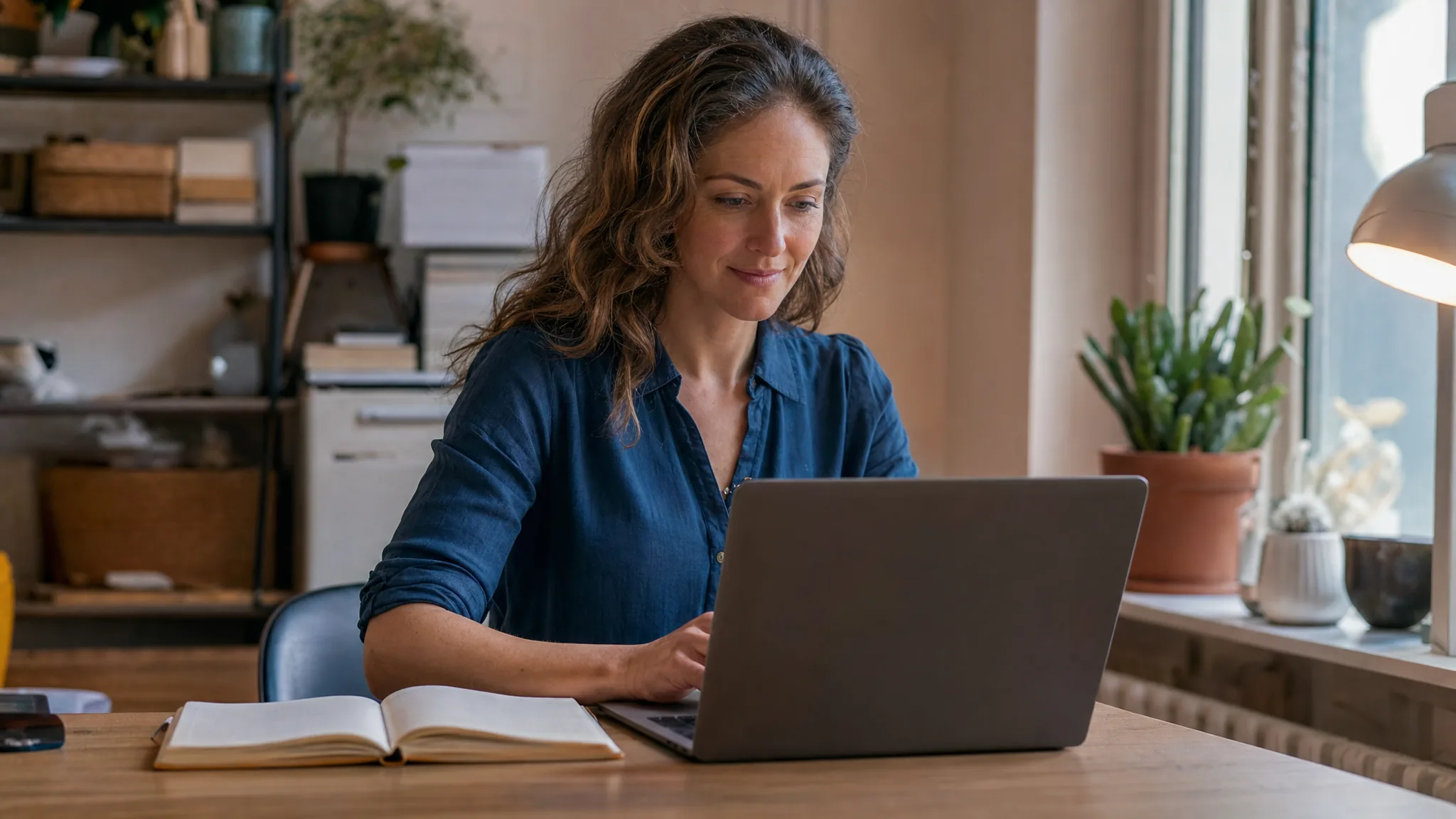 Un dirigeant configure sereinement un premier outil IA sur son ordinateur